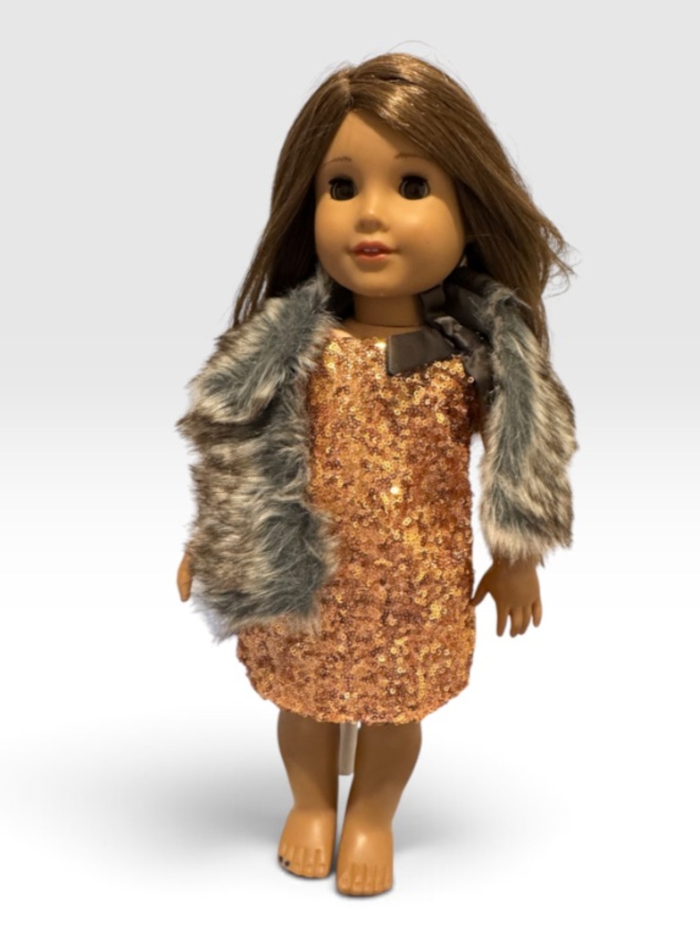Beautiful American Girl Truly Me Doll 28 Retired Caramel Brown Hair Brown Eyes